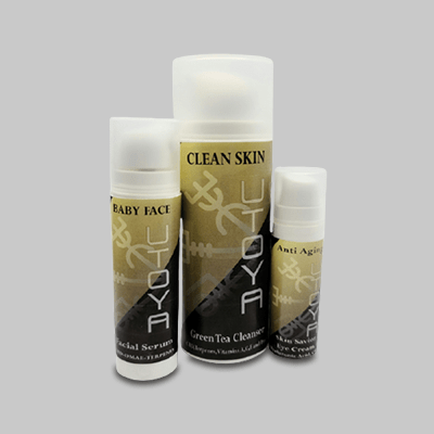 Anti-Aging Essential Skin Care Package CBD Skincare Product Line By Utoya Organics