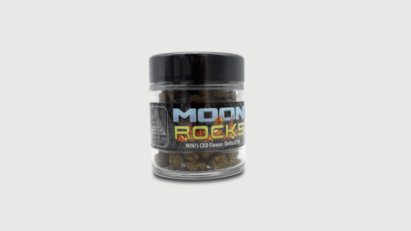 Utoya Delta 8 Moon Rocks Minis Half Oz Jar - Hot Hemp Moon Rocks