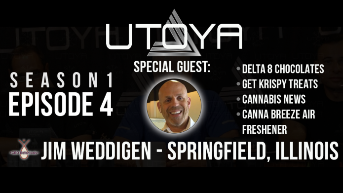 Utoya Live Episode 4 with Jim Weddigen of CBD Botanicals in Illinois